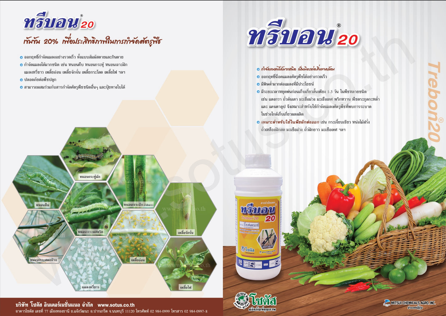 ทรีบอน 20 ขนาด 1 ลิตร