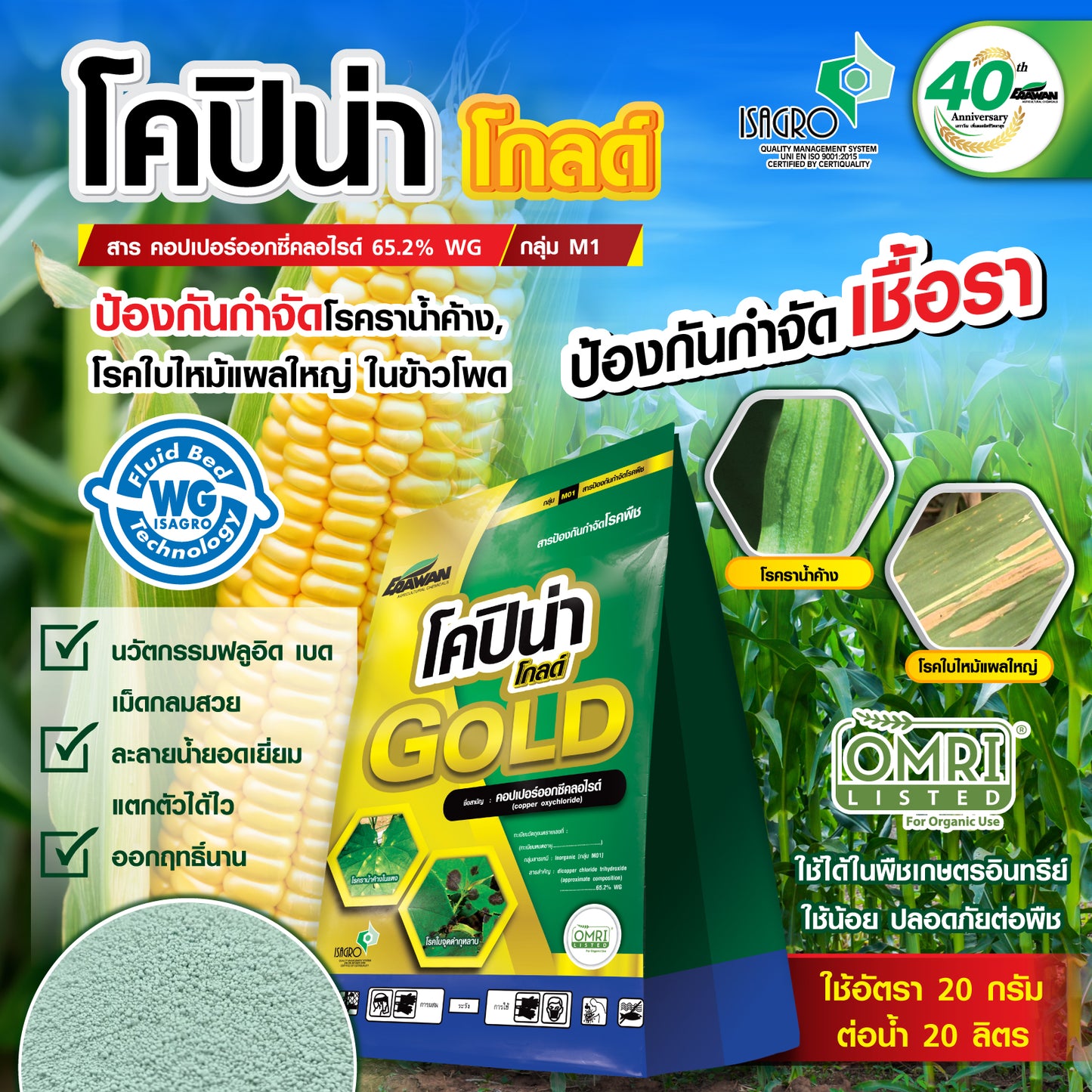 โคปิน่า โกลด์ ขนาด 1 กิโลกรัม