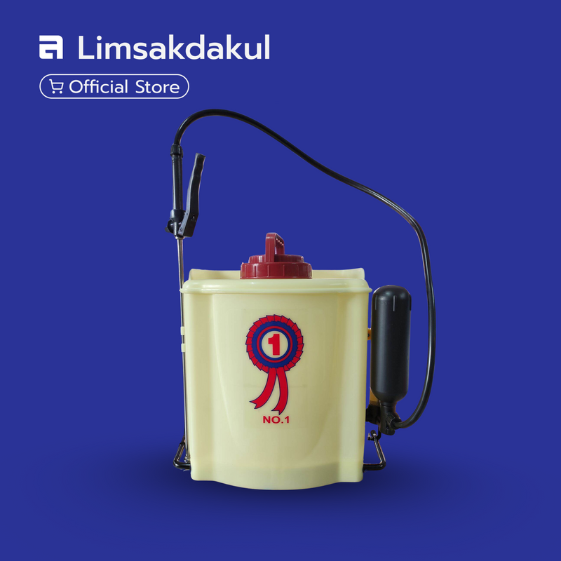 โบว์แดง เบอร์ 1 ถังพ่นยาโยกมือ ขนาด 16 ลิตร