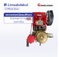 ปั๊มพ่นยา 3 สูบ ตราเพชร รุ่น TS-31A (หม้อลมเหล็กหล่อสีทอง)
